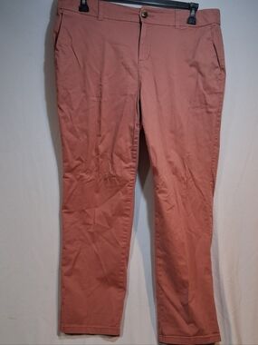 Style & Co. Rust-Colored WoMen's Chino Pantsw